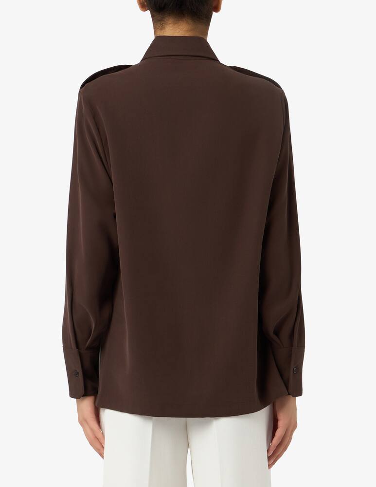 rinascente Sandro Ferrone Utility viscose shirt