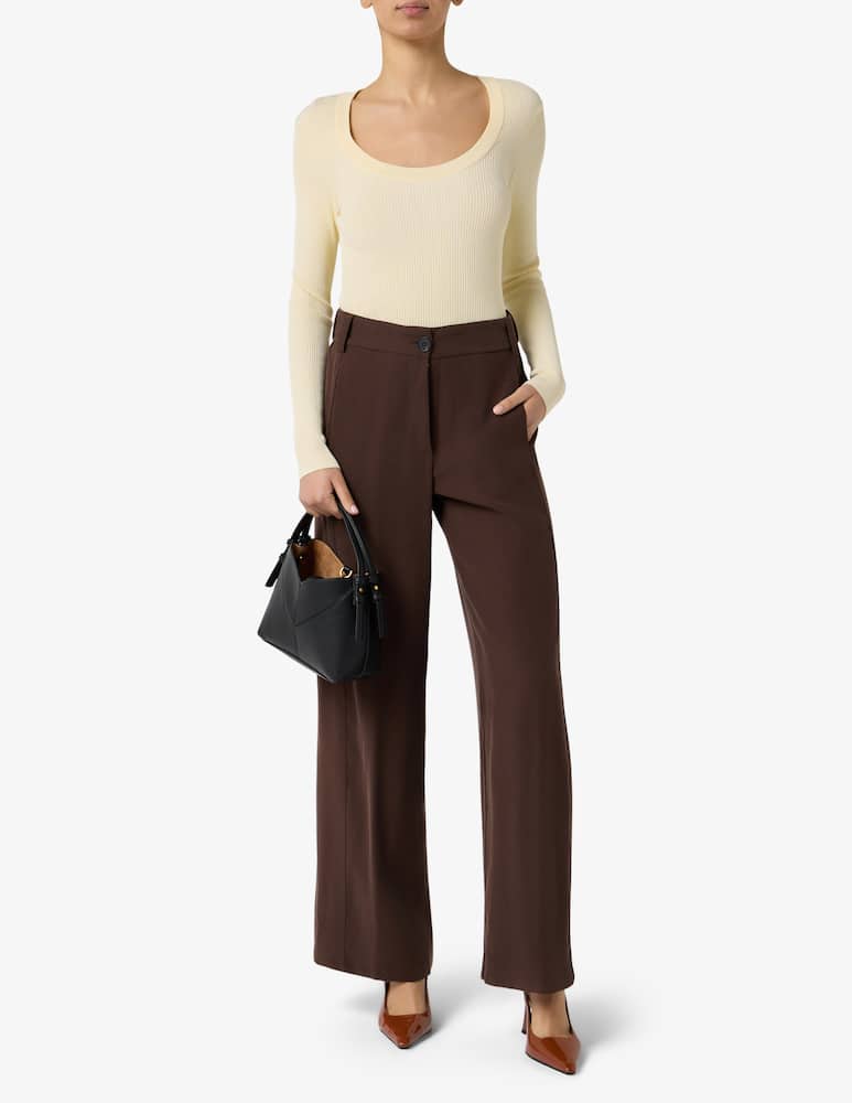 rinascente Sandro Ferrone Pantaloni ampi in viscosa