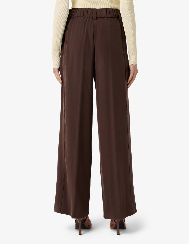 Sandro Ferrone Pantaloni ampi in viscosa - immagine 3 Sandro Ferrone Pantaloni ampi in viscosa - immagine 3