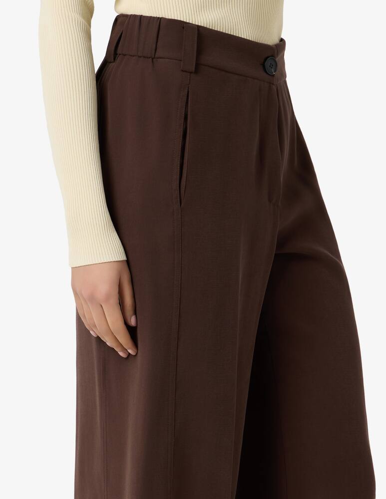 Sandro Ferrone Pantaloni ampi in viscosa - immagine 4 Sandro Ferrone Pantaloni ampi in viscosa - immagine 4