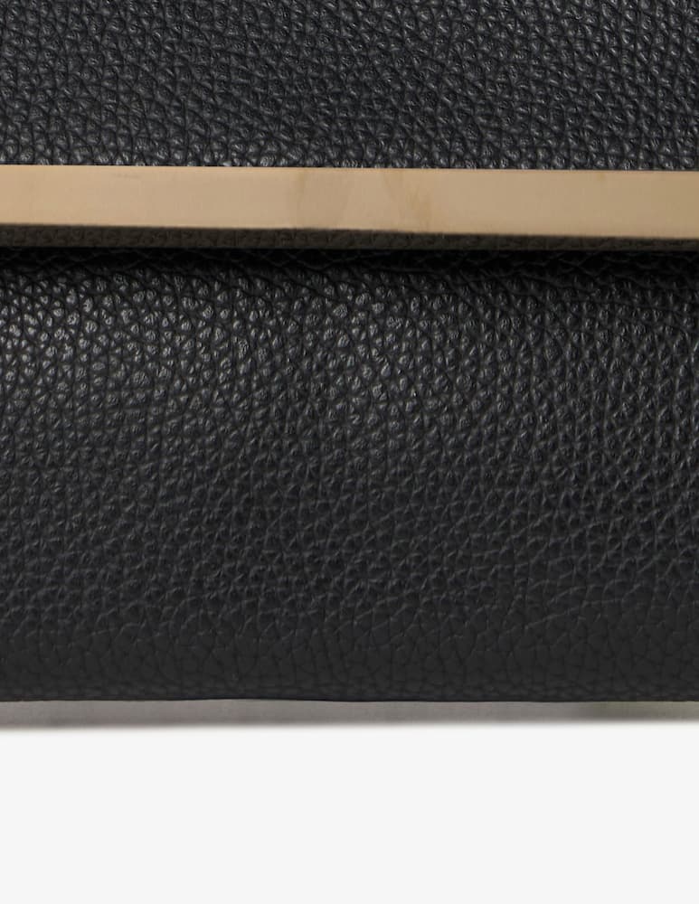 rinascente Sandro Ferrone Clutch with metal bar detail