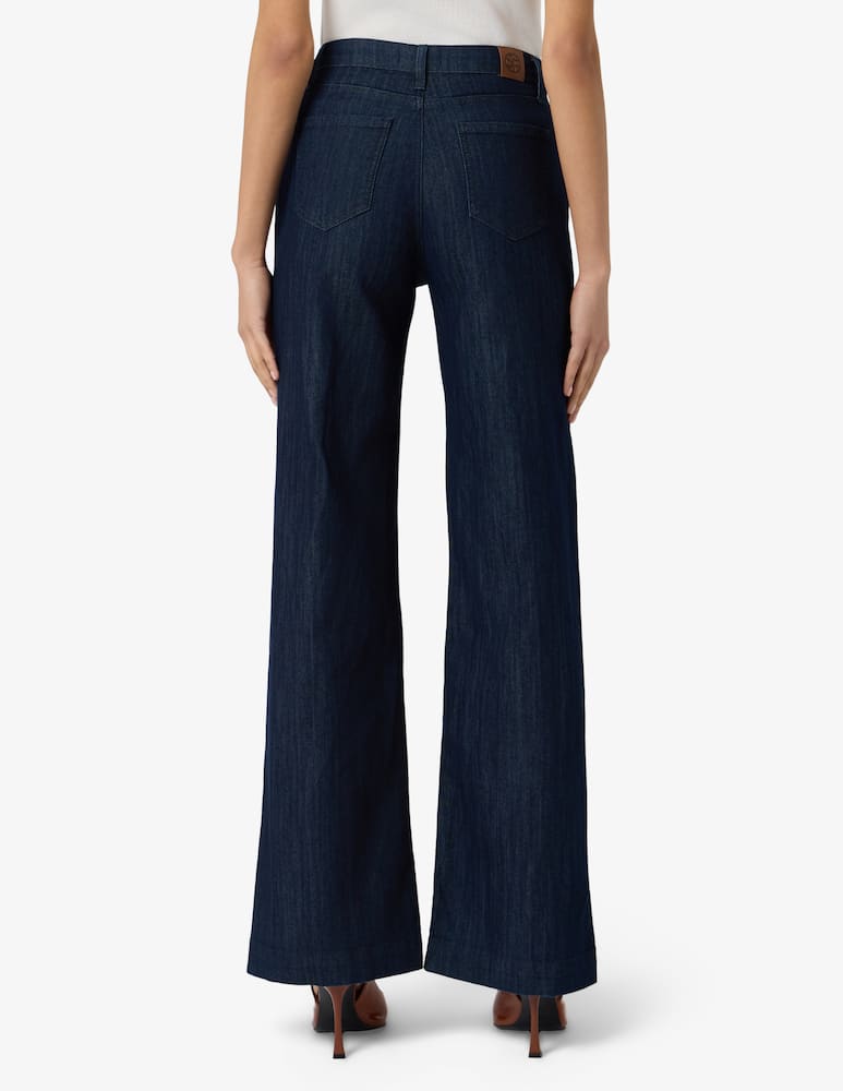 rinascente Sandro Ferrone Ferrone denim palazzo trousers