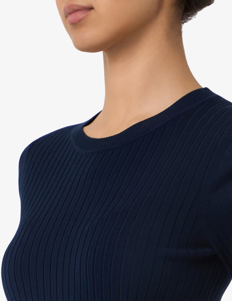 rinascente Sandro Ferrone Maglia girocollo in tencel seta