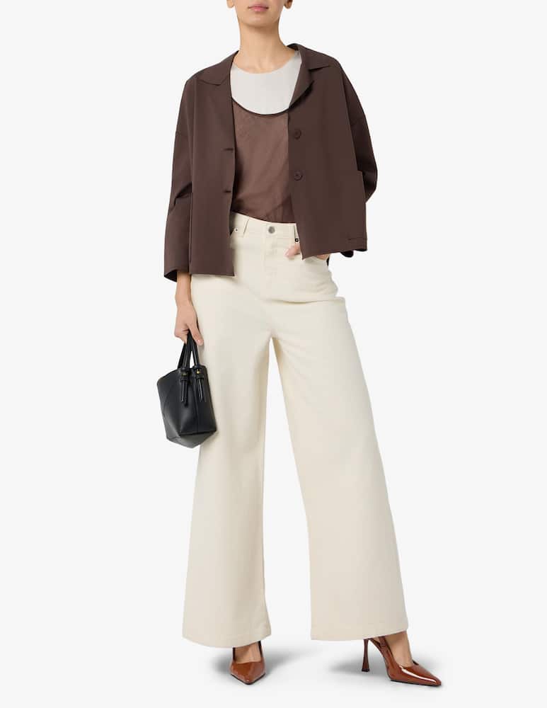 rinascente Sandro Ferrone Wide leg five pocket trousers