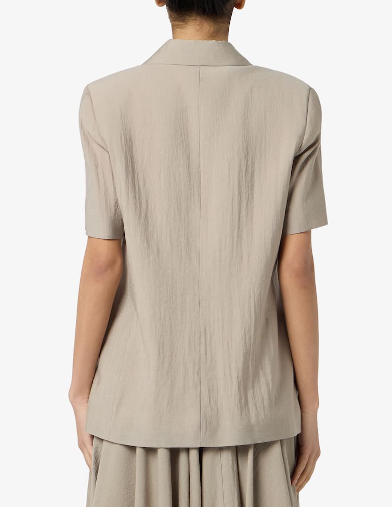 rinascente Sandro Ferrone Short sleeve tailored blazer