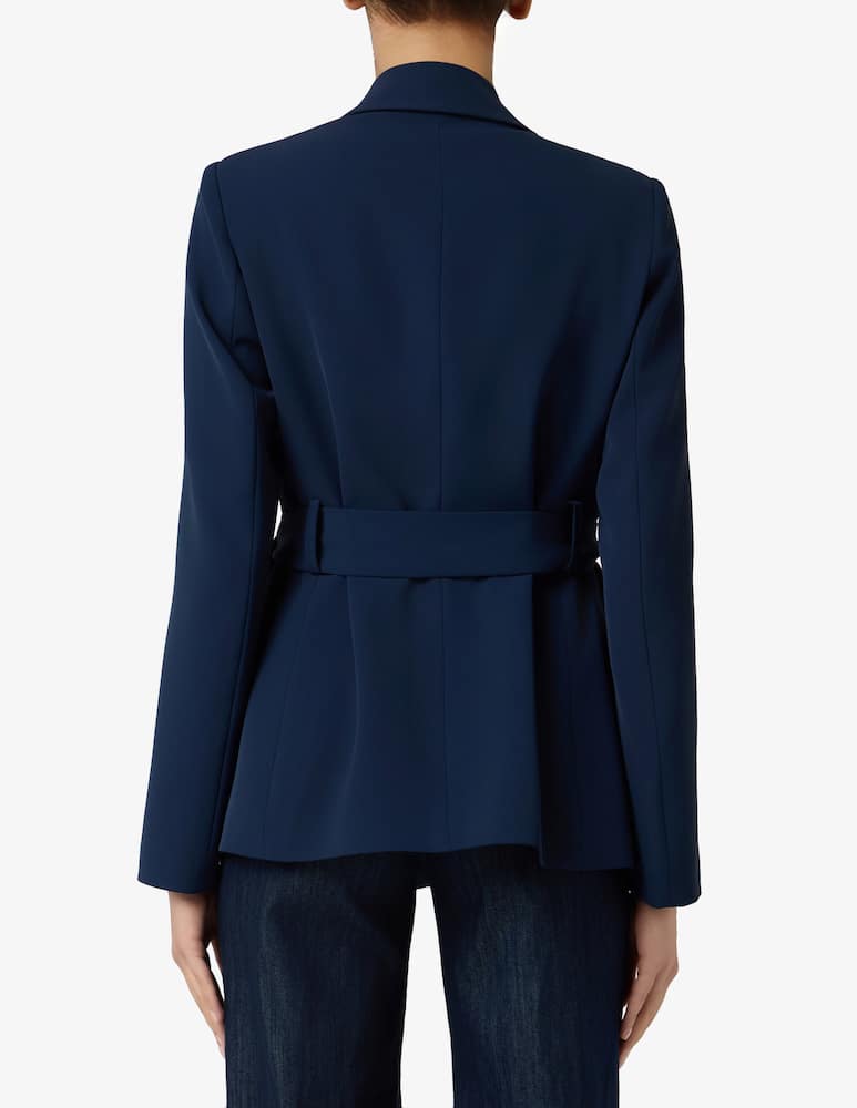 rinascente Sandro Ferrone Giacca in cady con cintura