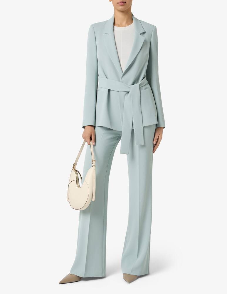Sandro Ferrone Belted cady blazer - picture 2 Sandro Ferrone Belted cady blazer - picture 2