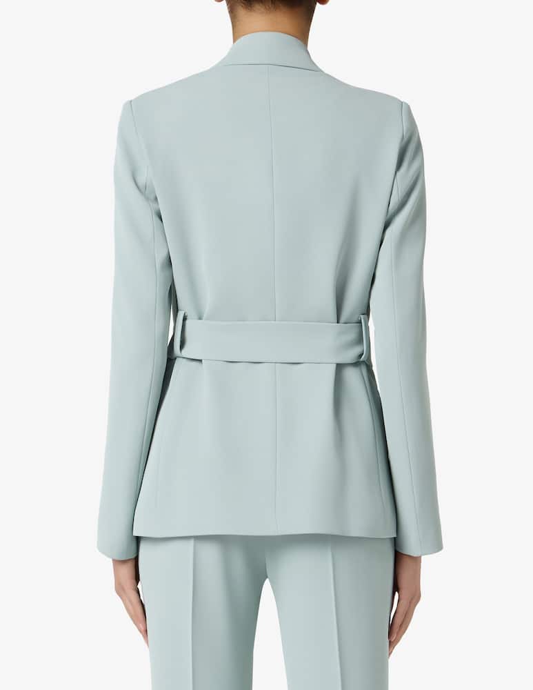 Sandro Ferrone Belted cady blazer - picture 3 Sandro Ferrone Belted cady blazer - picture 3