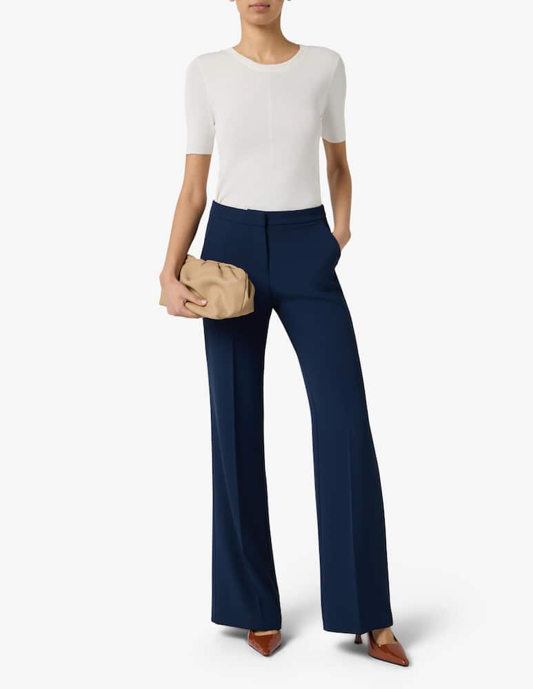 rinascente Sandro Ferrone Cady wide leg trousers