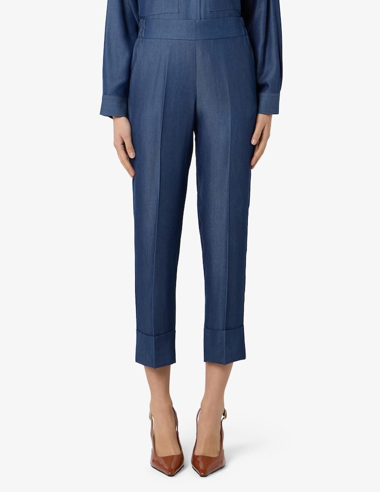 Sandro Ferrone Cropped trousers - picture 1 Sandro Ferrone Cropped trousers - picture 1