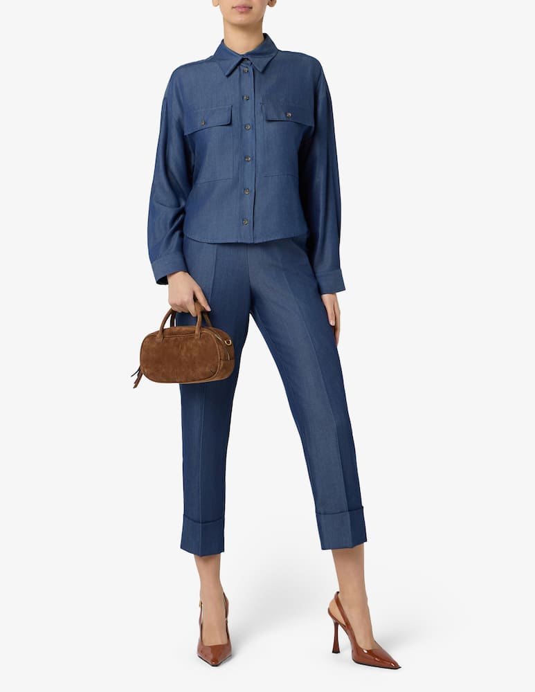 Sandro Ferrone Cropped trousers - picture 2 Sandro Ferrone Cropped trousers - picture 2