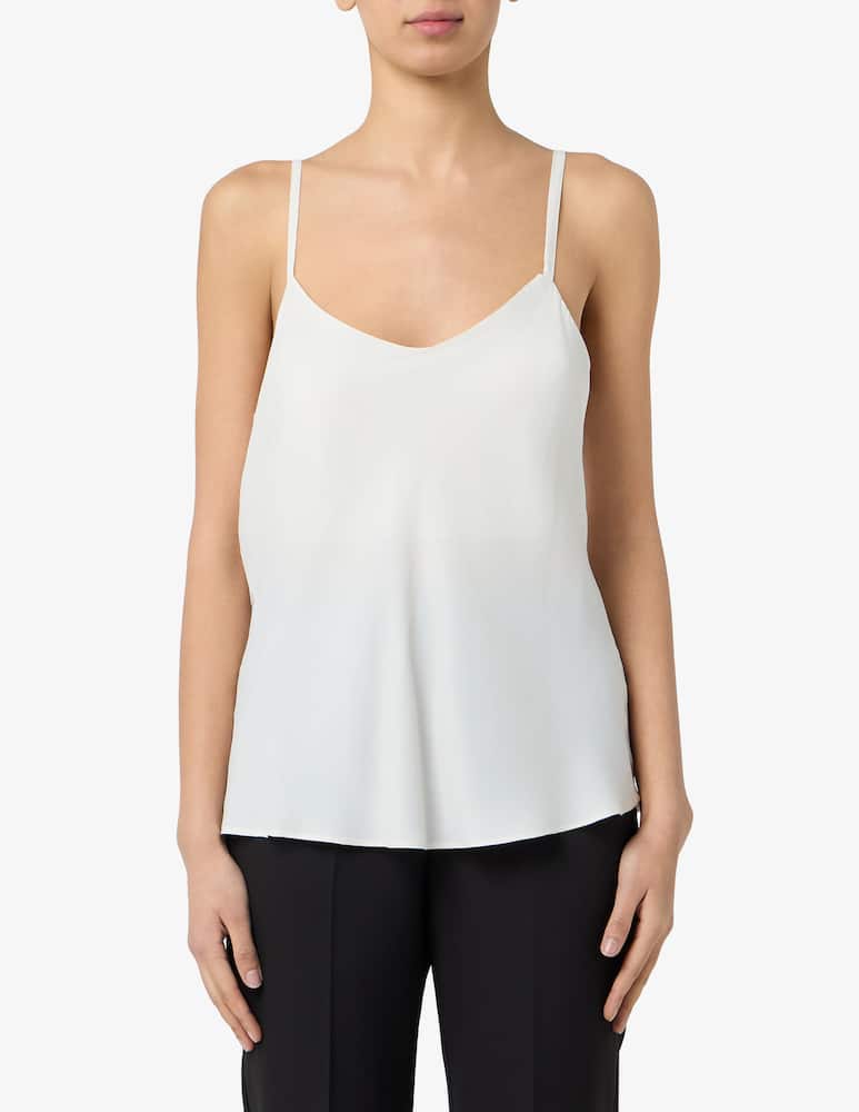 rinascente Sandro Ferrone Top con spalline in misto seta