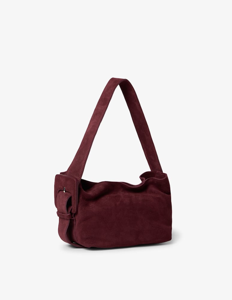 rinascente Sandro Ferrone Suede shoulder bag