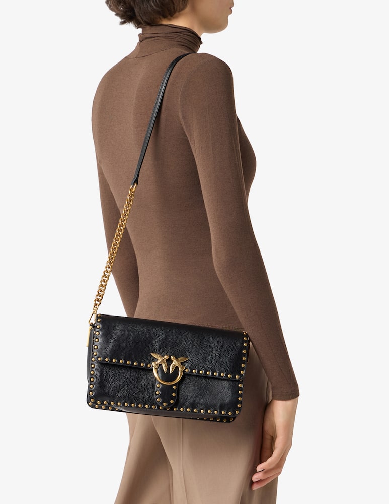 rinascente Sandro Ferrone Borsa clutch con borchie
