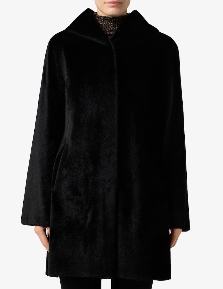 Sandro Ferrone Faux fur coat - picture 1 Sandro Ferrone Faux fur coat - picture 1