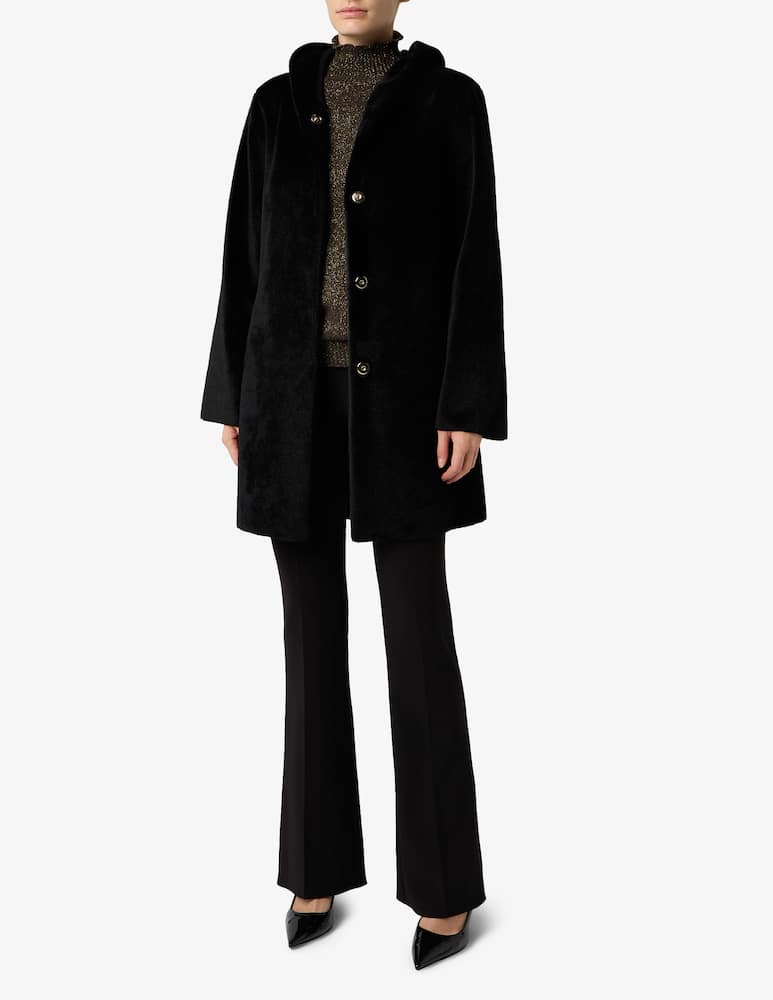 Sandro Ferrone Faux fur coat - picture 2 Sandro Ferrone Faux fur coat - picture 2