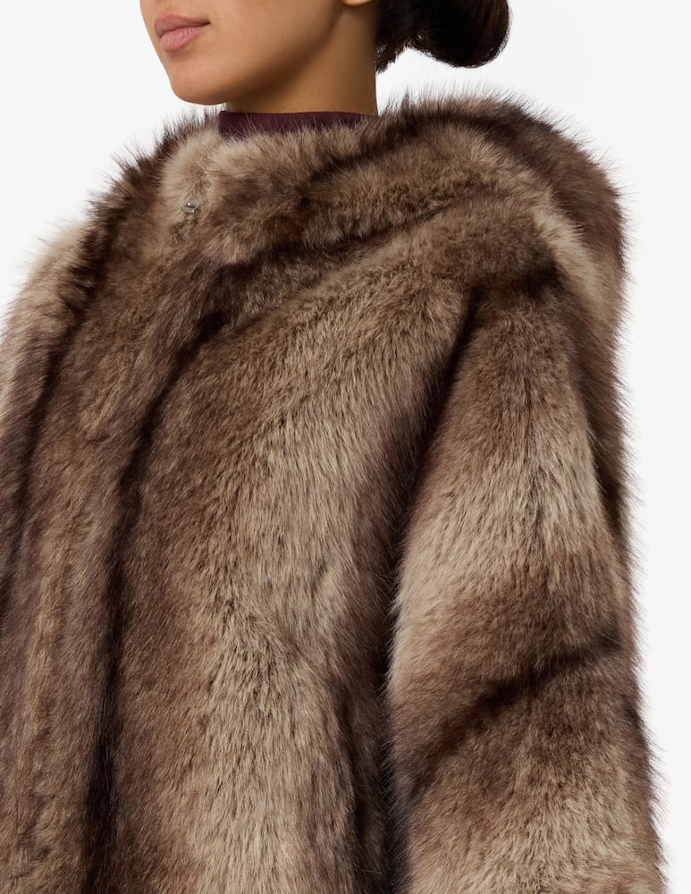 Sandro Ferrone Faux fur jacket - picture 4 Sandro Ferrone Faux fur jacket - picture 4