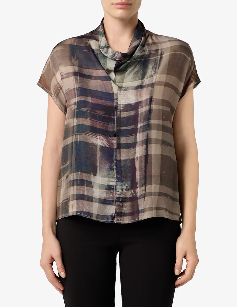 Sandro Ferrone Blusa stampata viscosa - immagine 1 Sandro Ferrone Blusa stampata viscosa - immagine 1