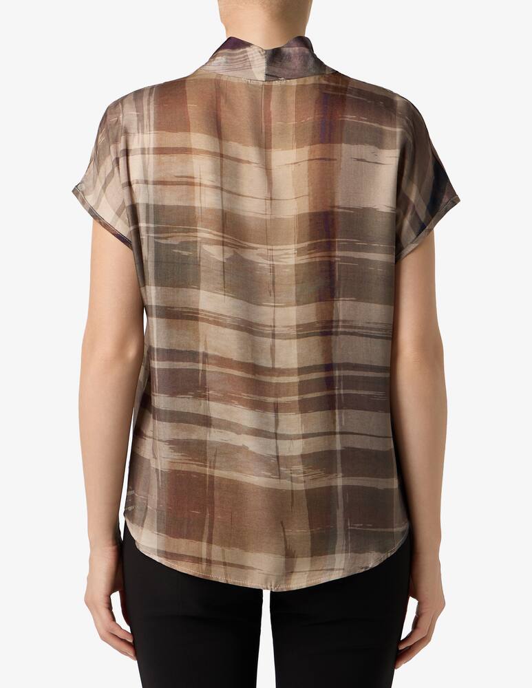 Sandro Ferrone Blusa stampata viscosa - immagine 3 Sandro Ferrone Blusa stampata viscosa - immagine 3