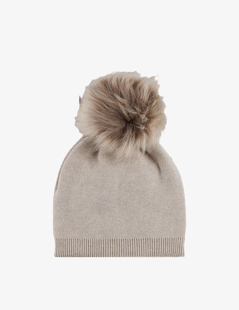 rinascente Sandro Ferrone Cashmere-blend pom-pom hat