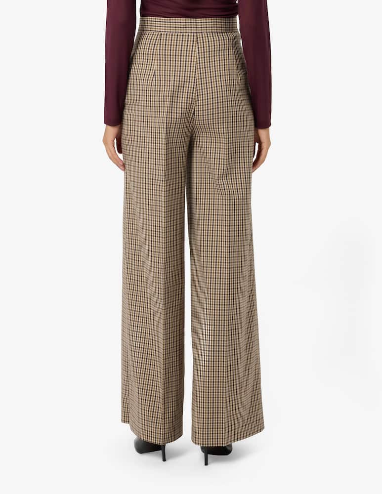 Sandro Ferrone Checked palazzo trousers - picture 3 Sandro Ferrone Checked palazzo trousers - picture 3