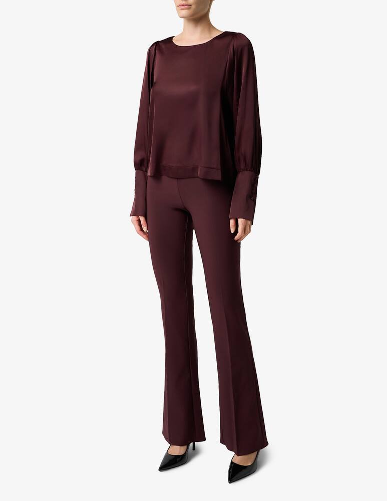 Sandro Ferrone Blusa in satin - immagine 2 Sandro Ferrone Blusa in satin - immagine 2