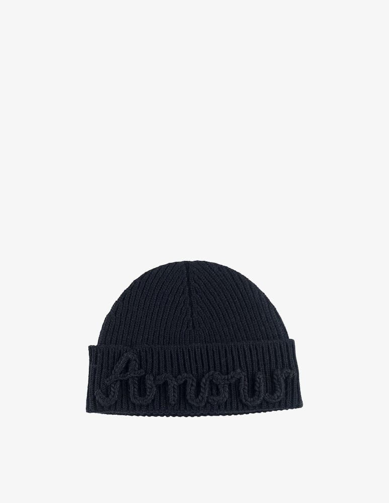 Sandro Ferrone Embroidered beanie - picture 1 Sandro Ferrone Embroidered beanie - picture 1