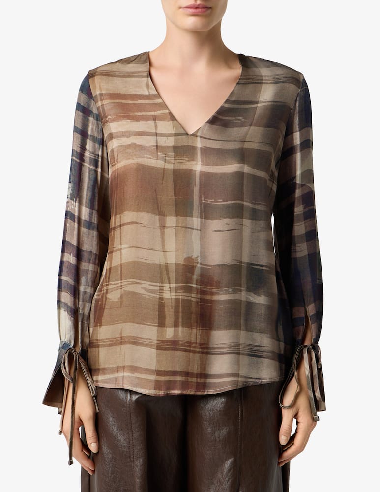 Sandro Ferrone Blusa stampata - immagine 1 Sandro Ferrone Blusa stampata - immagine 1