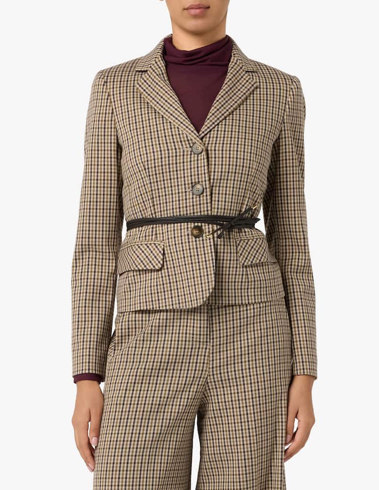 Sandro Ferrone Checked blazer - picture 1 Sandro Ferrone Checked blazer - picture 1