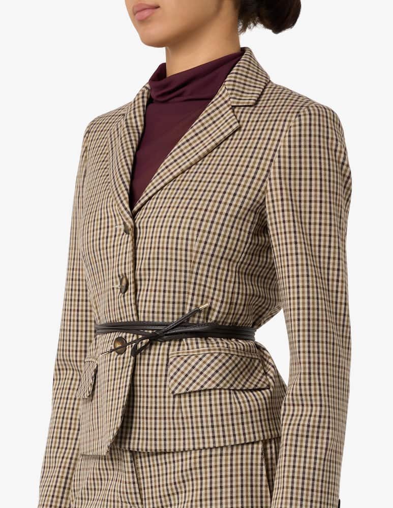 Sandro Ferrone Checked blazer - picture 4 Sandro Ferrone Checked blazer - picture 4