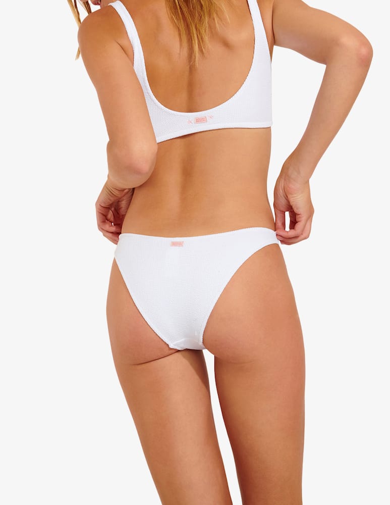 rinascente Banana Moon Justin scrunchy bikini top