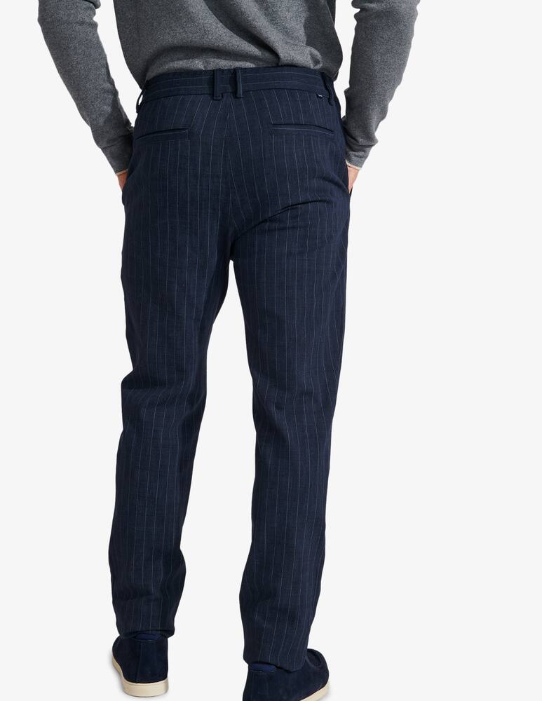 rinascente Cala Pinstripe serge trousers