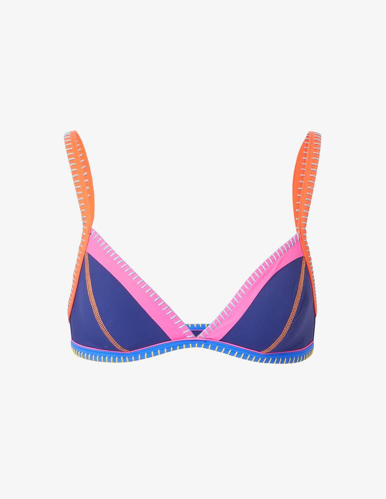 Banana Moon Taeko Teknicolo bikini top - light blue - picture 1 Banana Moon Taeko Teknicolo bikini top - light blue - picture 1
