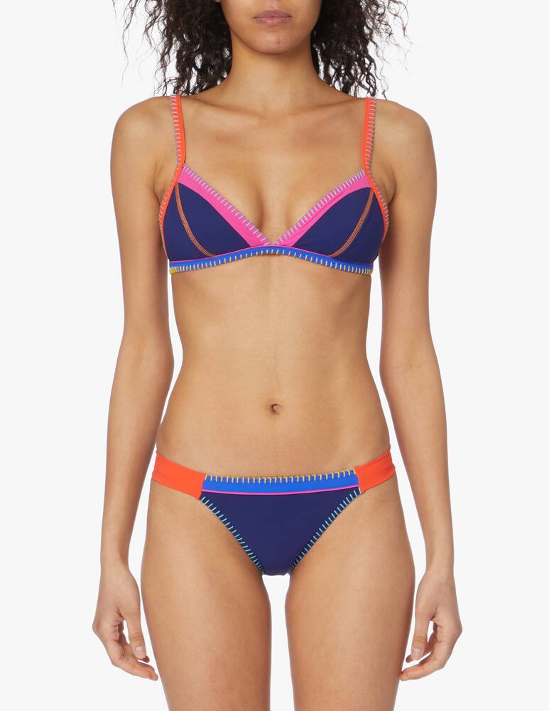 rinascente Banana Moon Taeko Teknicolo bikini top - light blue