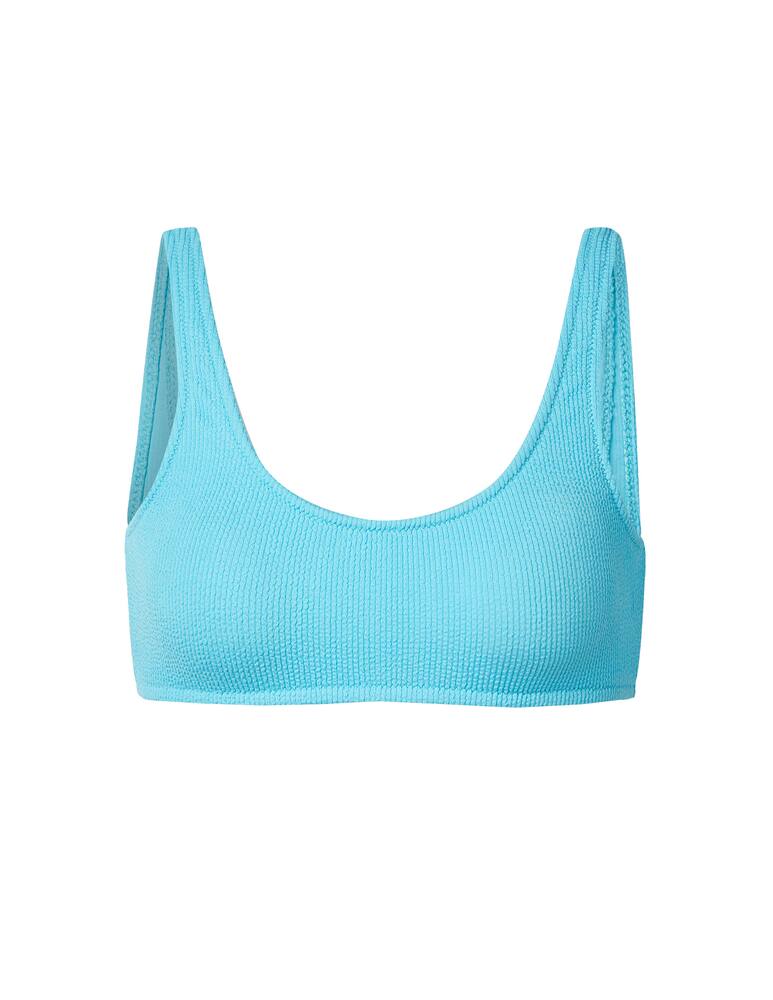 rinascente Banana Moon Justin Scrunchy bikini top - light blue