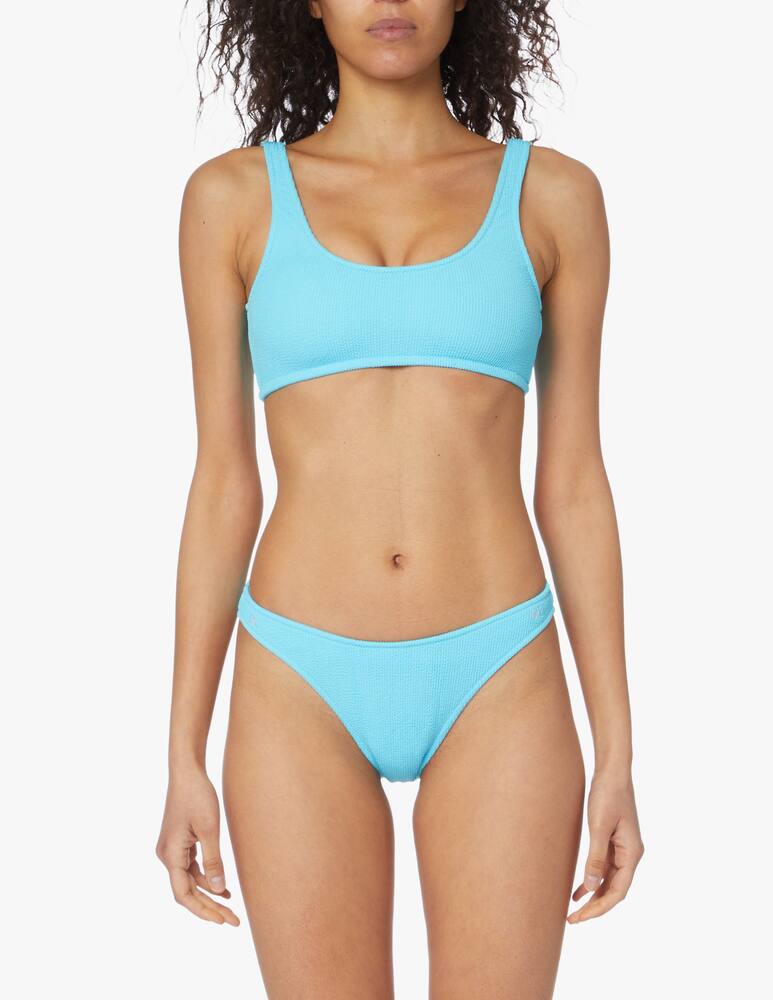 rinascente Banana Moon Naida Scrunchy bikini bottom - light blue