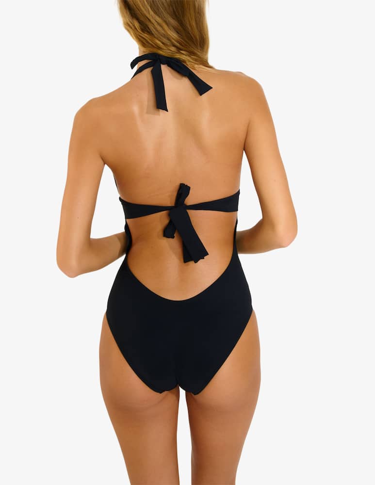 rinascente Banana Moon Kalima plunge swimsuit