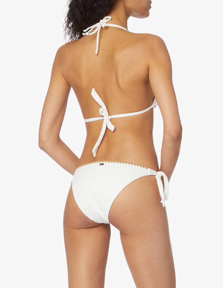 rinascente Banana Moon Yero Santafe bikini top - white