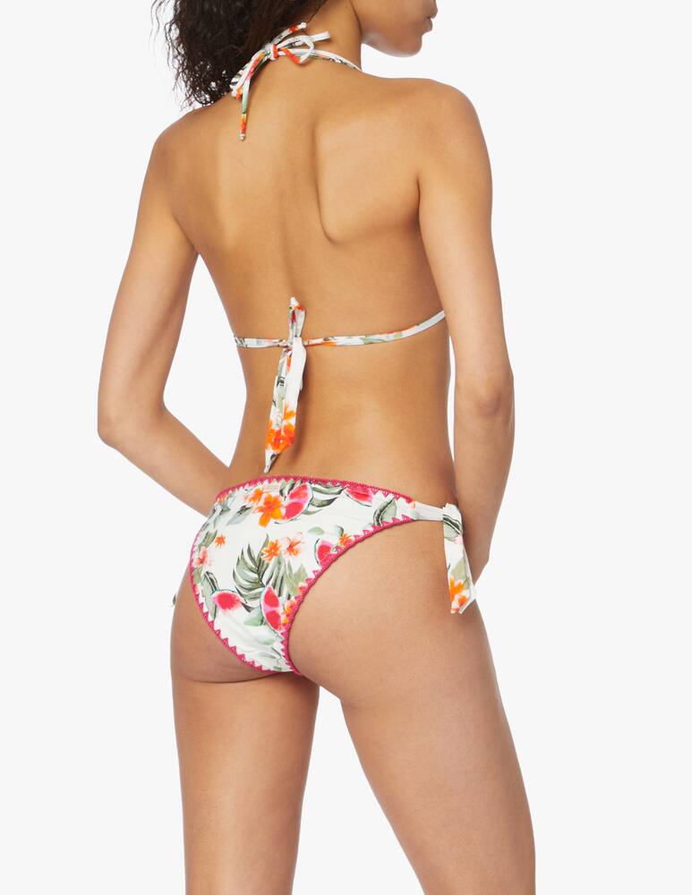 rinascente Banana Moon Nuco Palmrose bikini top - multi