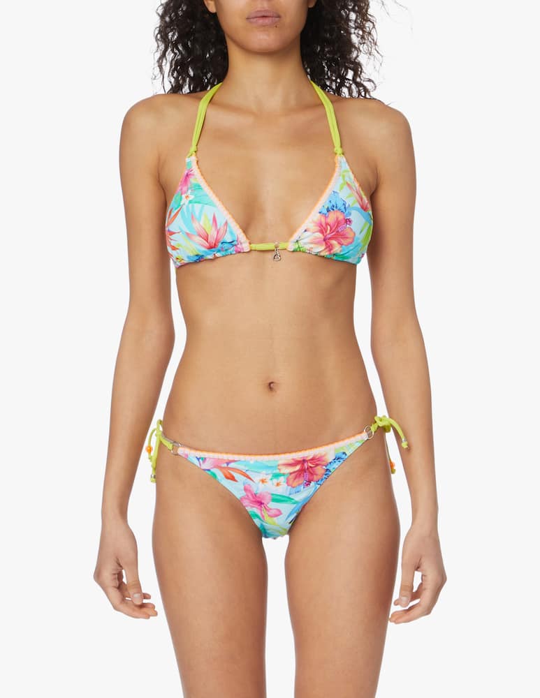 rinascente Banana Moon Yero Seasalt bikini top - light blue