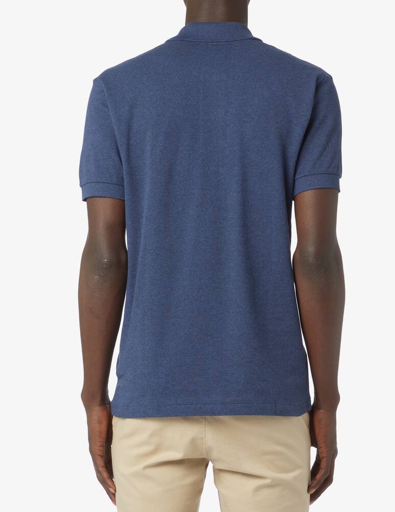 rinascente Lacoste Polo manica corta classic fit melange - Blu