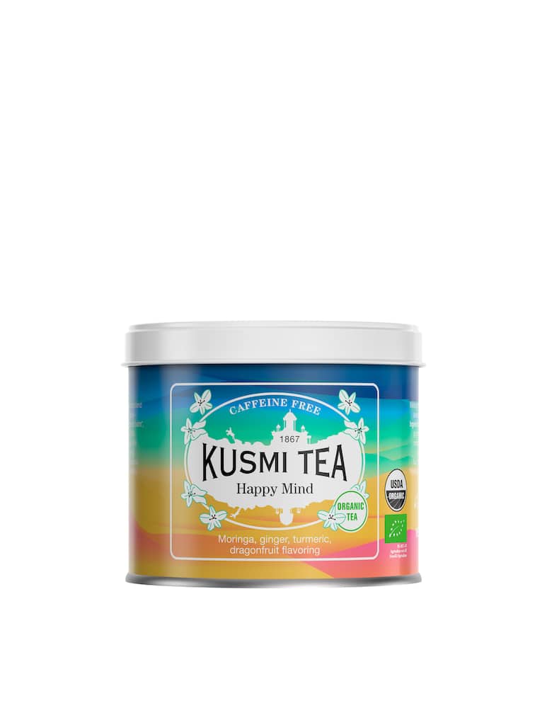 Kusmi Organic Happy Mind - Metal tin 100gr - picture 1 Kusmi Organic Happy Mind - Metal tin 100gr - picture 1