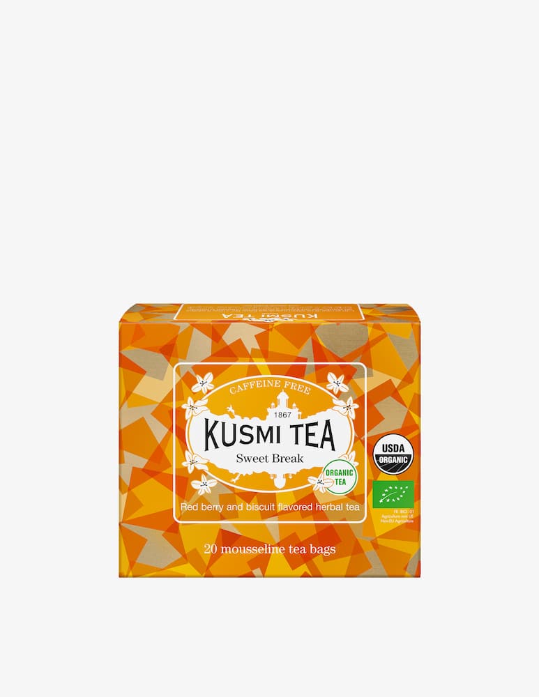 Kusmi Sweet Break Bio 20 bustine in mussolina 40gr - immagine 1 Kusmi Sweet Break Bio 20 bustine in mussolina 40gr - immagine 1