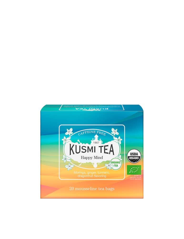 Kusmi Happy Mind Biologico - 20 bustine 40gr - immagine 1 Kusmi Happy Mind Biologico - 20 bustine 40gr - immagine 1
