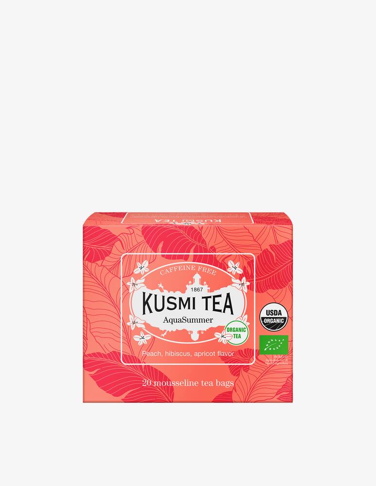rinascente Kusmi Organic AquaSummer 20 mousseline tea bags 40gr/1.41oz.
