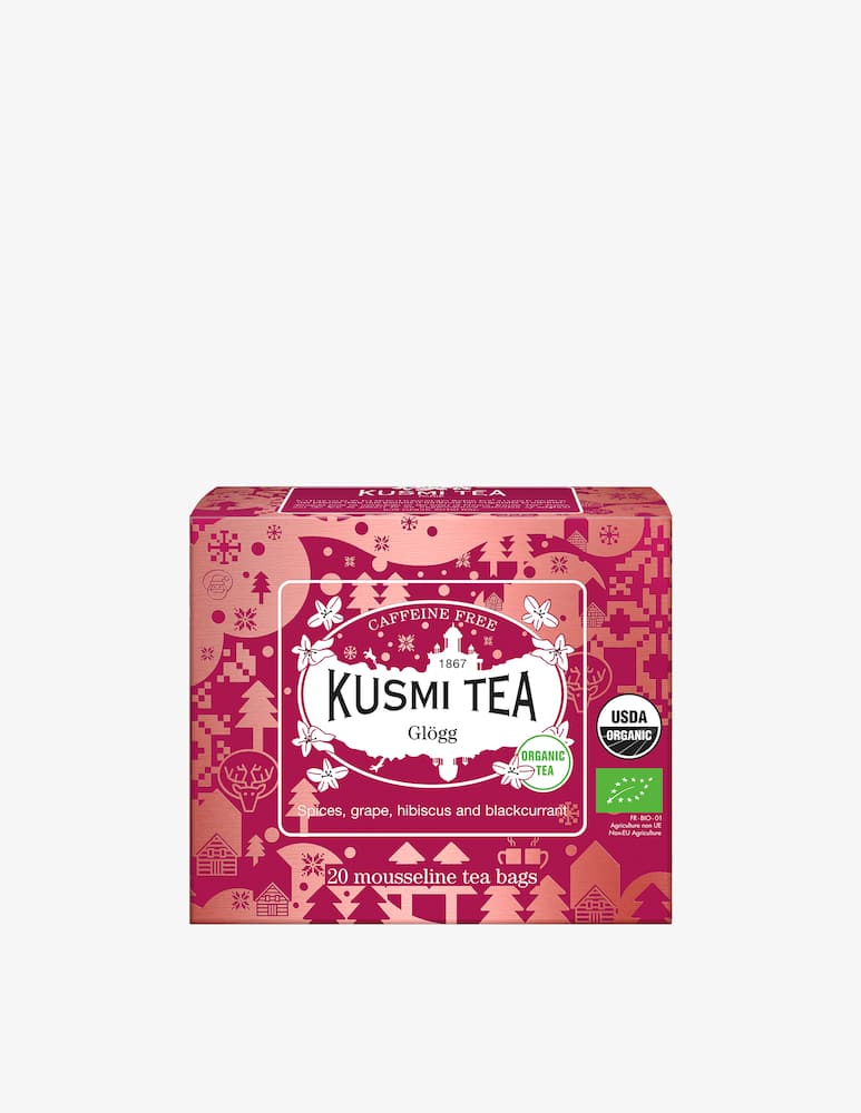 rinascente Kusmi Organic Glögg 20 mousseline tea bags 60gr/2.1oz.