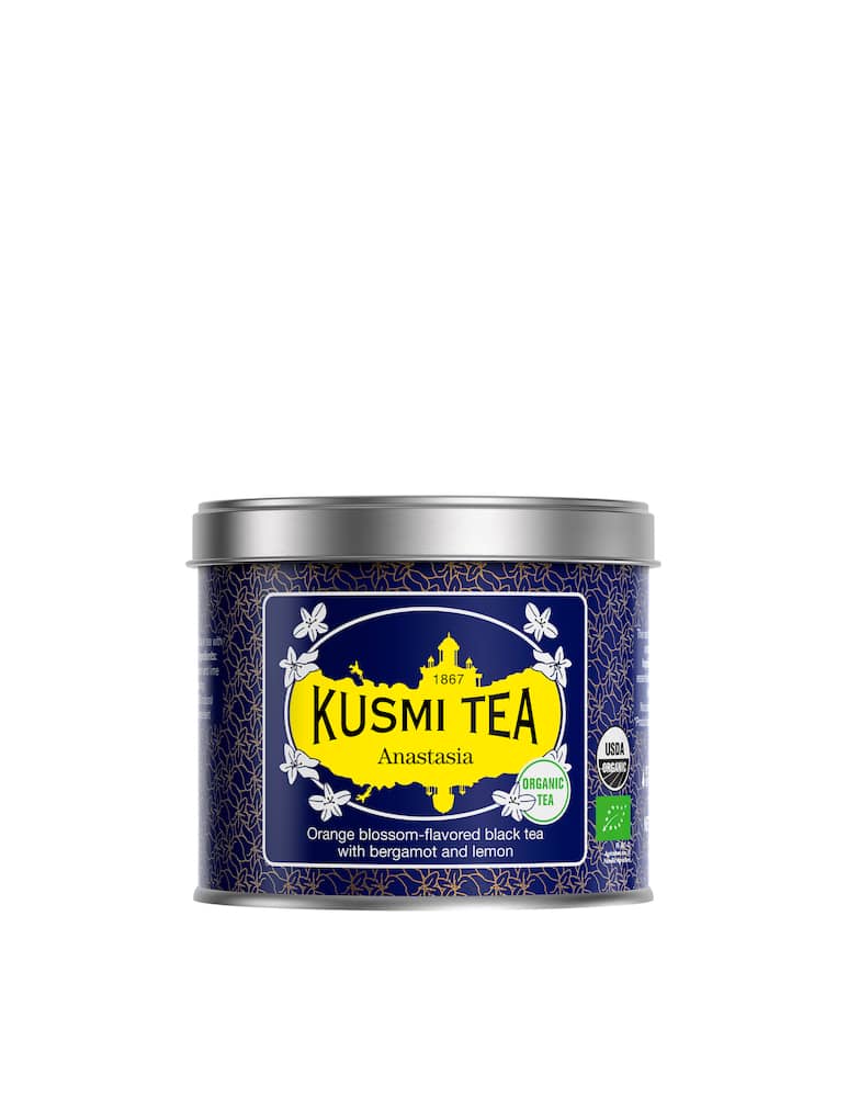 Kusmi Anastasia Biologico - scatola di metallo 100gr - immagine 1 Kusmi Anastasia Biologico - scatola di metallo 100gr - immagine 1