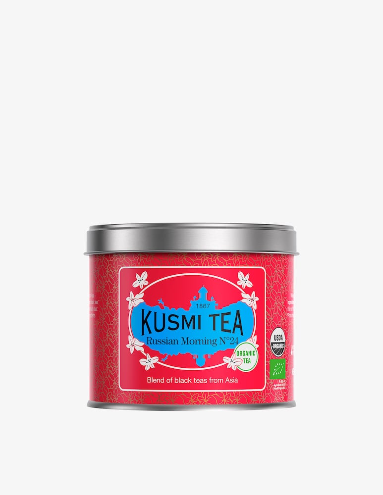 Kusmi Organic Russian Morning n°24 Metal tin 3.5oz. - picture 1 Kusmi Organic Russian Morning n°24 Metal tin 3.5oz. - picture 1