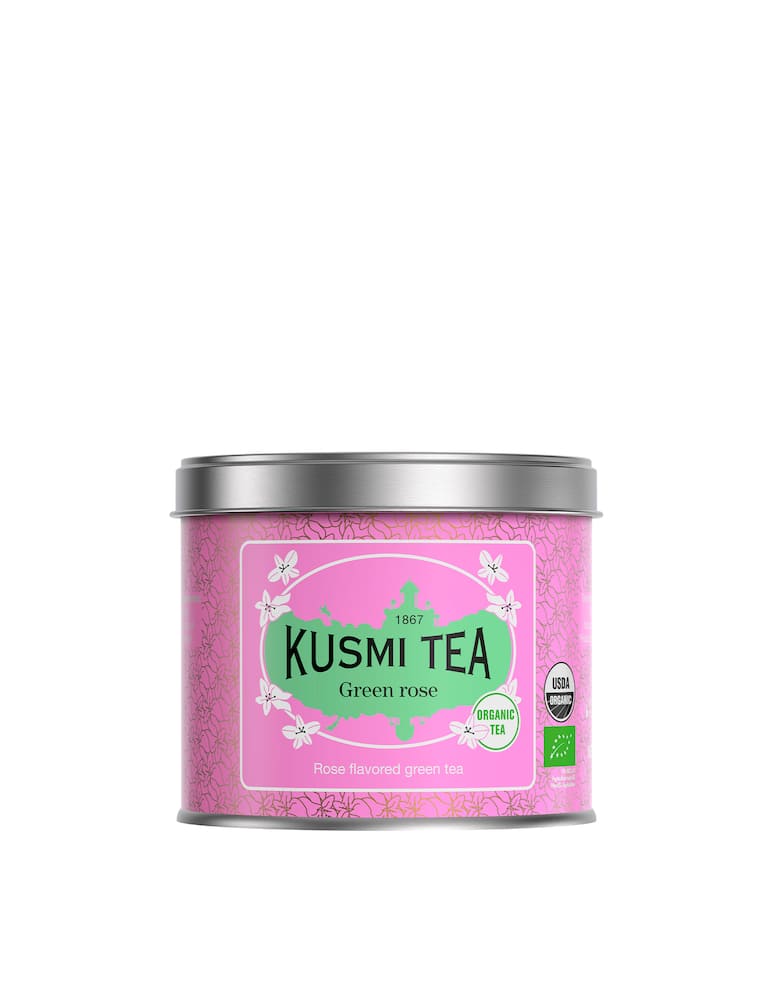 Kusmi Vert rose Bio - tea 100gr - picture 1 Kusmi Vert rose Bio - tea 100gr - picture 1