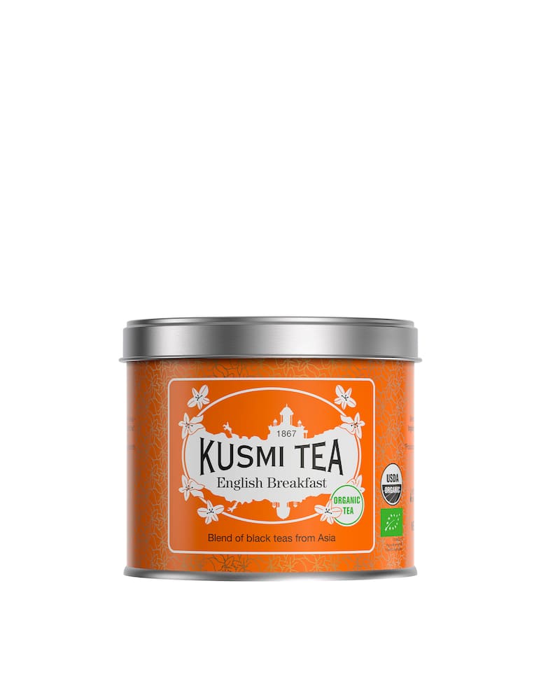 Kusmi Tè English Breakfast Bio - Scatola metallica 100g - immagine 1 Kusmi Tè English Breakfast Bio - Scatola metallica 100g - immagine 1
